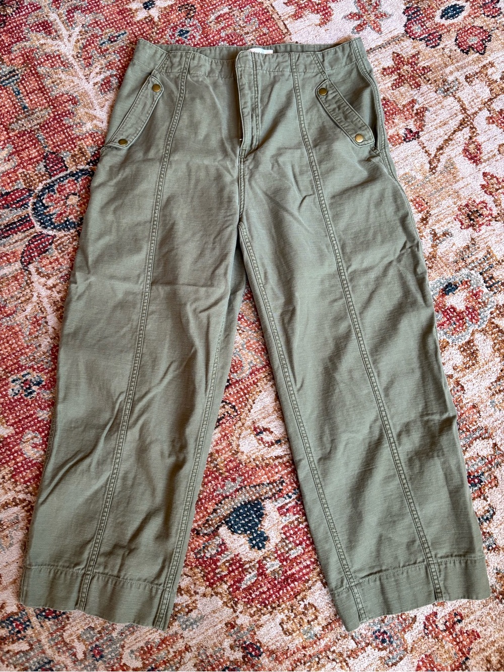 Frame Utility Barrel Pants